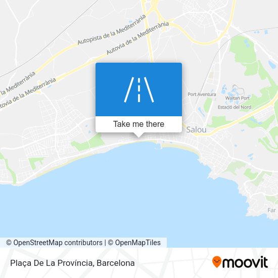 Plaça De La Província map