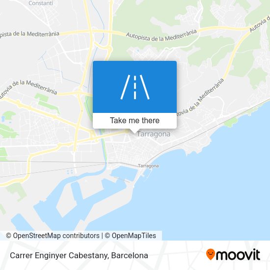 Carrer Enginyer Cabestany map