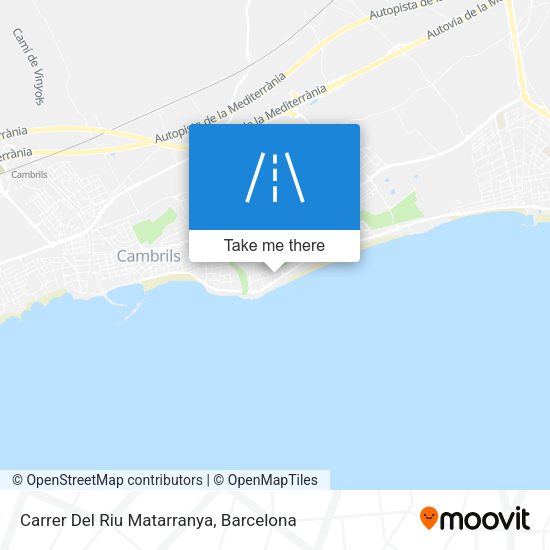 Carrer Del Riu Matarranya map
