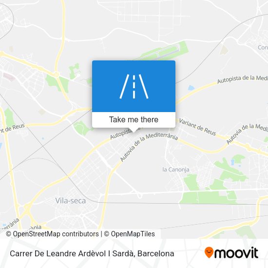 Carrer De Leandre Ardèvol I Sardà map
