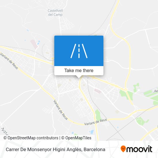 Carrer De Monsenyor Higini Anglès map
