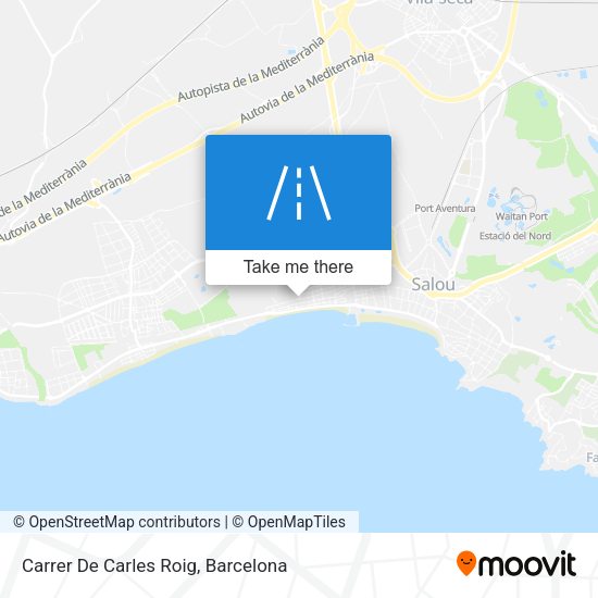 Carrer De Carles Roig map
