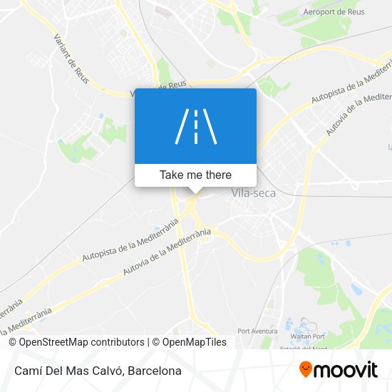 Camí Del Mas Calvó map