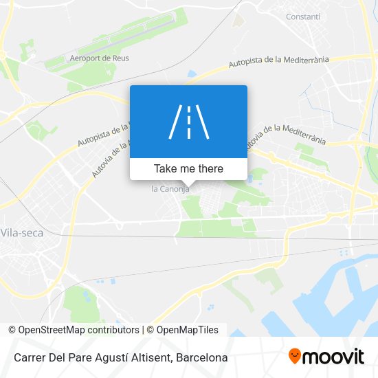 Carrer Del Pare Agustí Altisent map