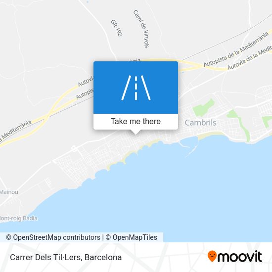 Carrer Dels Til·Lers map
