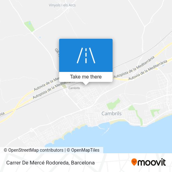 Carrer De Mercé Rodoreda map