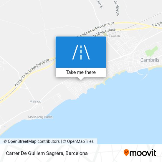 Carrer De Guillem Sagrera map