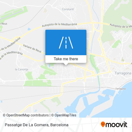 Passatge De La Gomera map