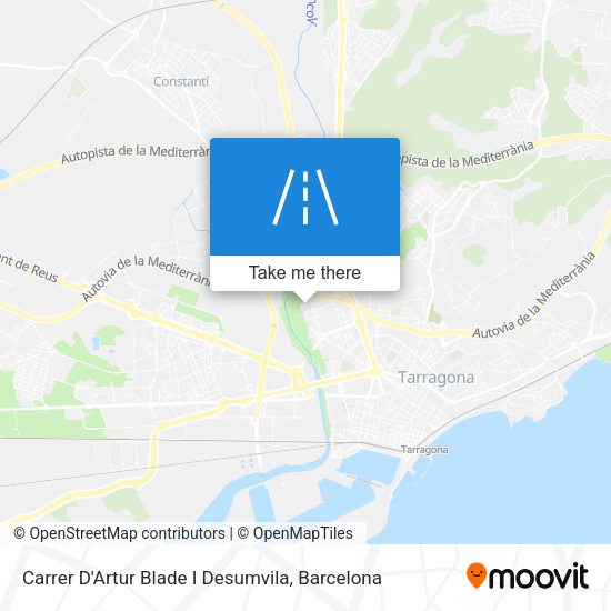 Carrer D'Artur Blade I Desumvila map