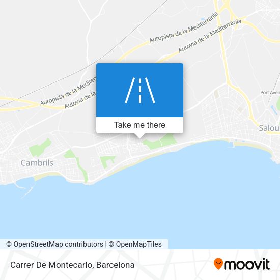 Carrer De Montecarlo map