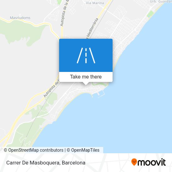 Carrer De Masboquera map