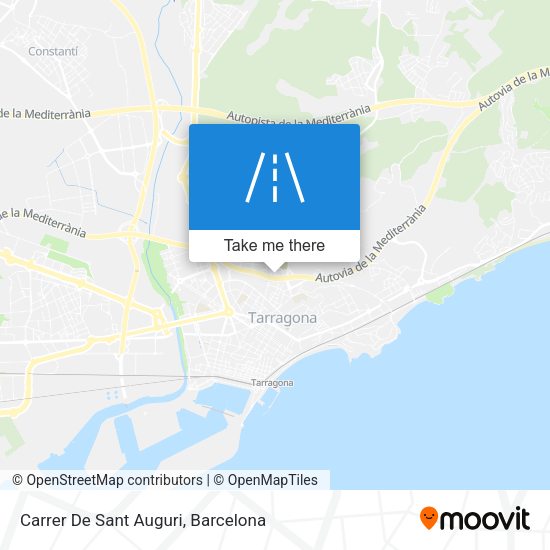 Carrer De Sant Auguri map