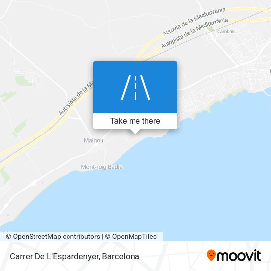 Carrer De L'Espardenyer map