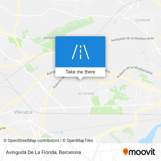 Avinguda De La Florida map