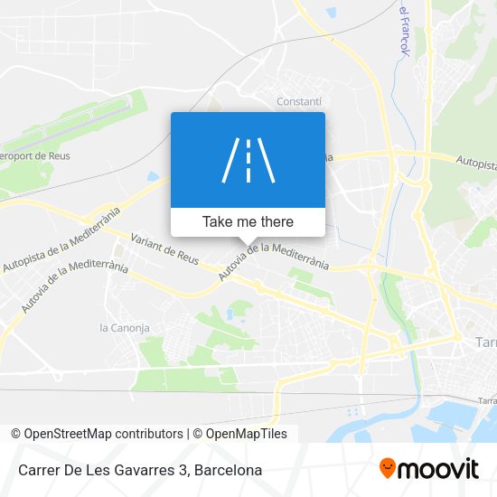 Carrer De Les Gavarres 3 map
