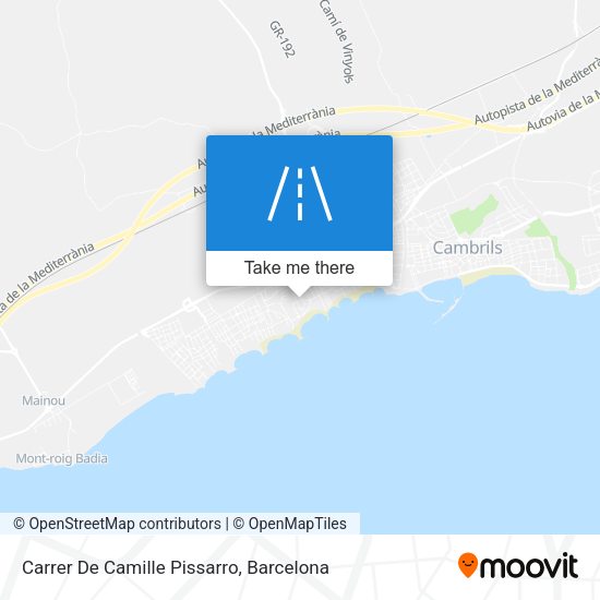 Carrer De Camille Pissarro map