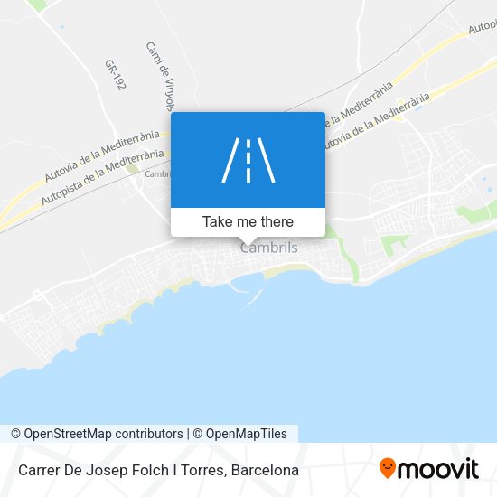 Carrer De Josep Folch I Torres map