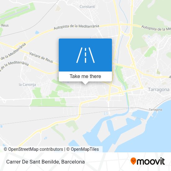 Carrer De Sant Benilde map