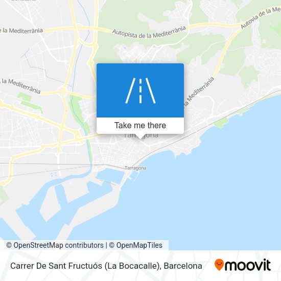 Carrer De Sant Fructuós (La Bocacalle) map