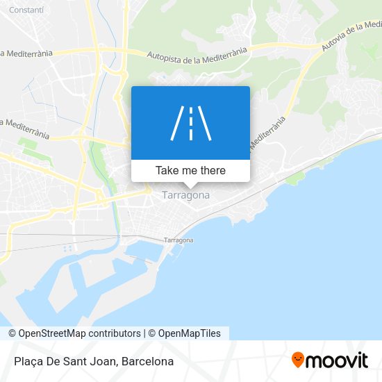 Plaça De Sant Joan map