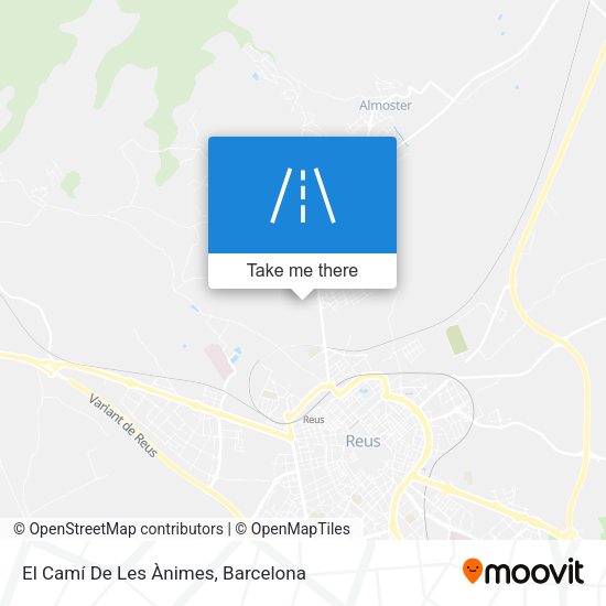 El Camí De Les Ànimes map