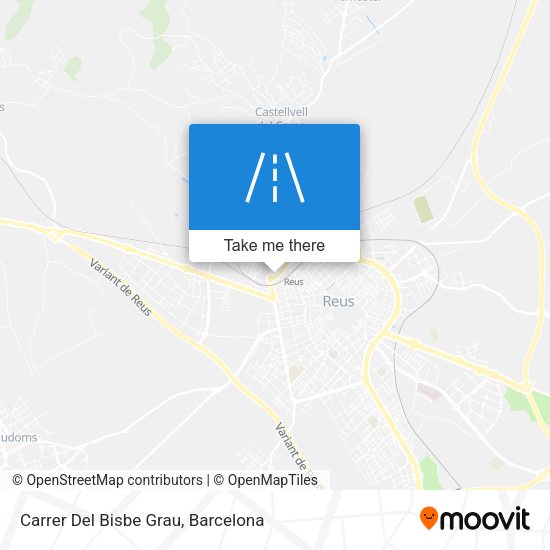 Carrer Del Bisbe Grau map