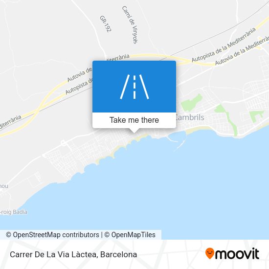 Carrer De La Via Làctea map