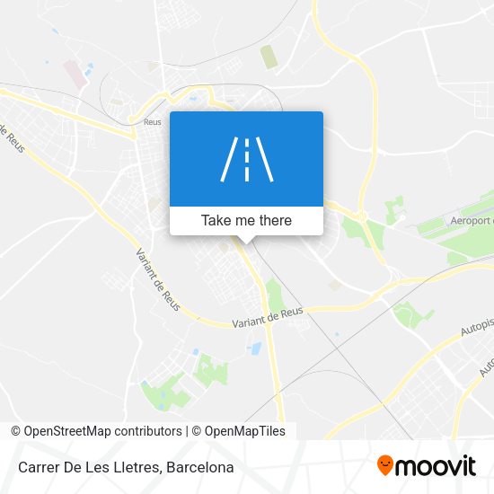 Carrer De Les Lletres map