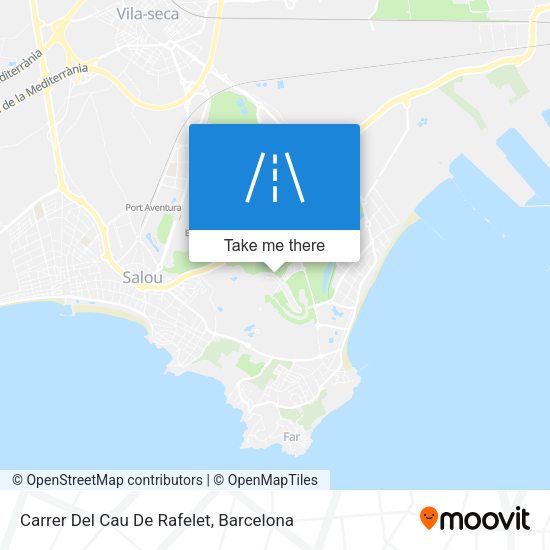 Carrer Del Cau De Rafelet map