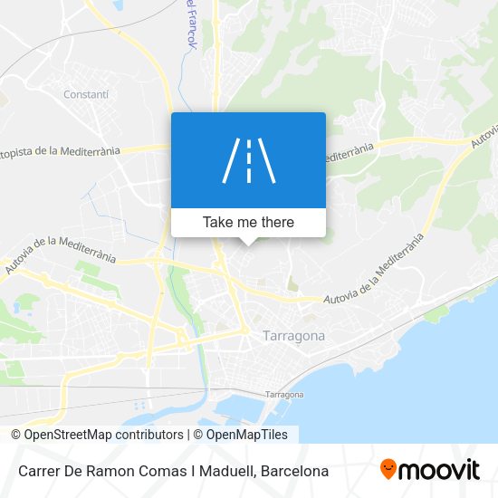 Carrer De Ramon Comas I Maduell map