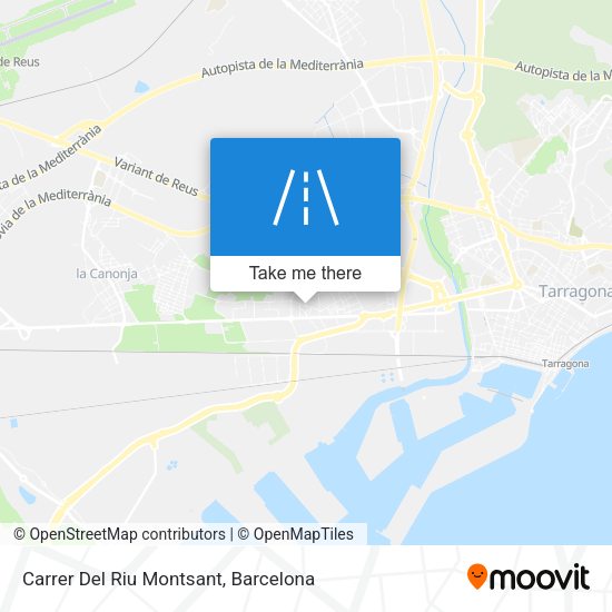 Carrer Del Riu Montsant map