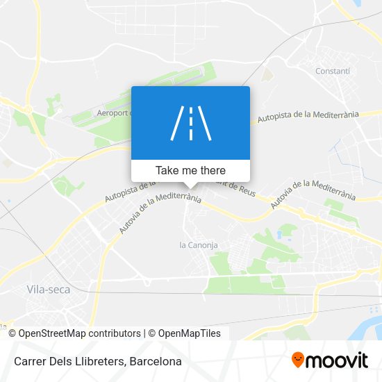 Carrer Dels Llibreters map