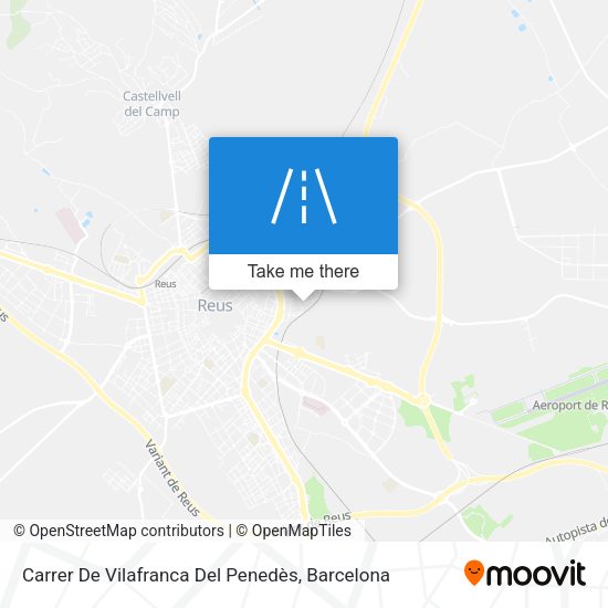 Carrer De Vilafranca Del Penedès map