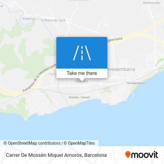 Carrer De Mossèn Miquel Amorós map