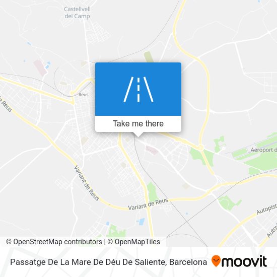Passatge De La Mare De Déu De Saliente map