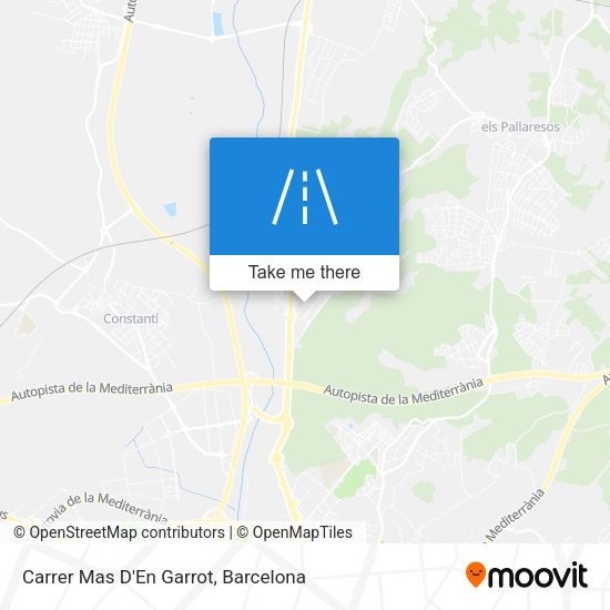 Carrer Mas D'En Garrot map
