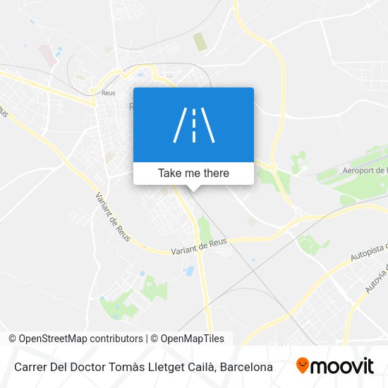Carrer Del Doctor Tomàs Lletget Cailà map