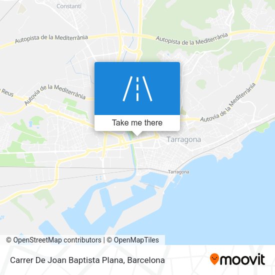 Carrer De Joan Baptista Plana map