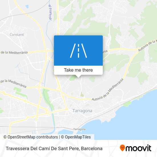Travessera Del Camí De Sant Pere map