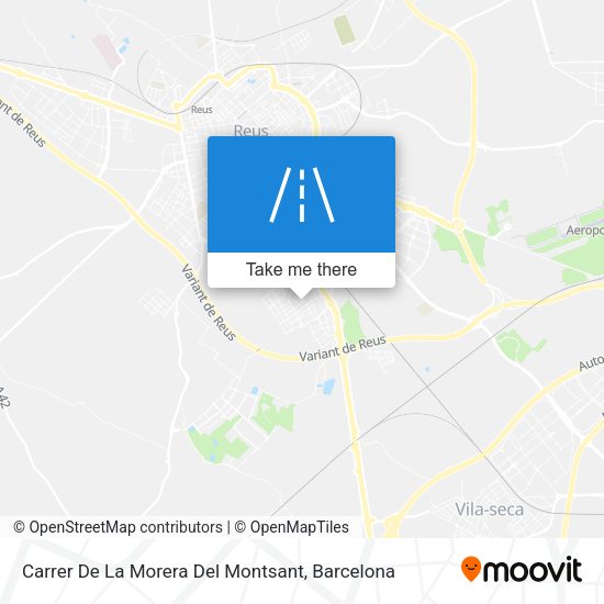 Carrer De La Morera Del Montsant map