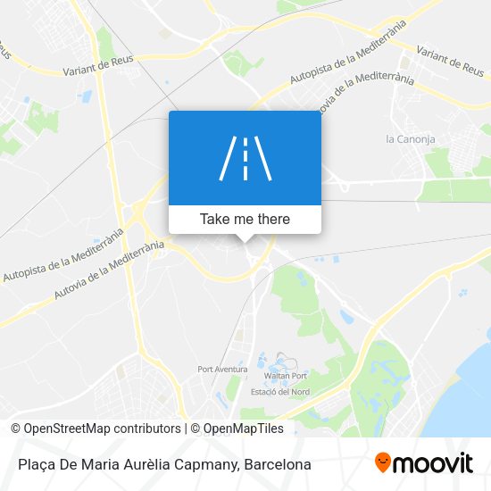 Plaça De Maria Aurèlia Capmany map