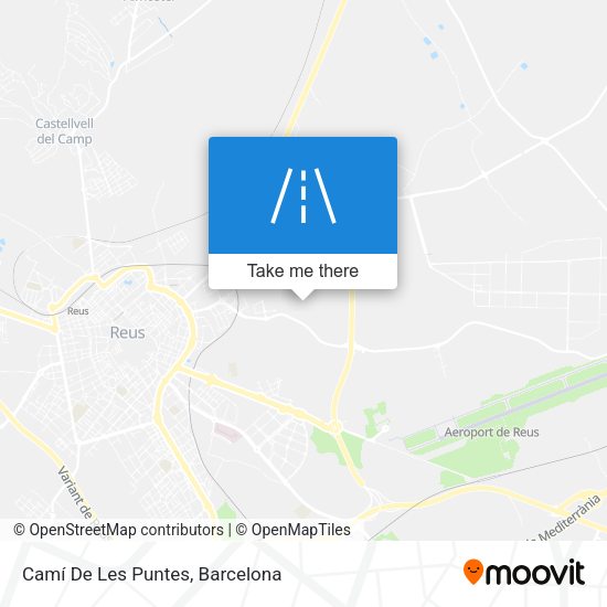 Camí De Les Puntes map