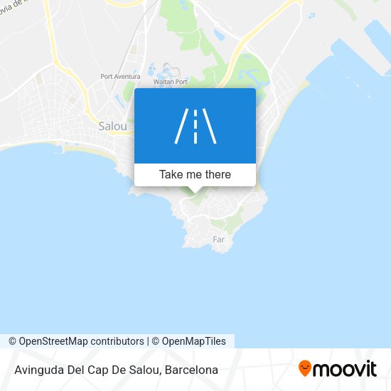 Avinguda Del Cap De Salou map