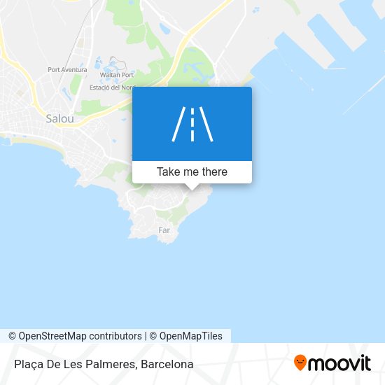 Plaça De Les Palmeres map