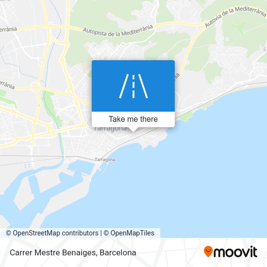 Carrer Mestre Benaiges map