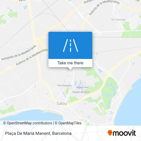 Plaça De Marià Manent map
