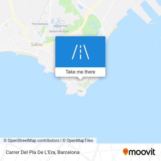 Carrer Del Pla De L'Era map