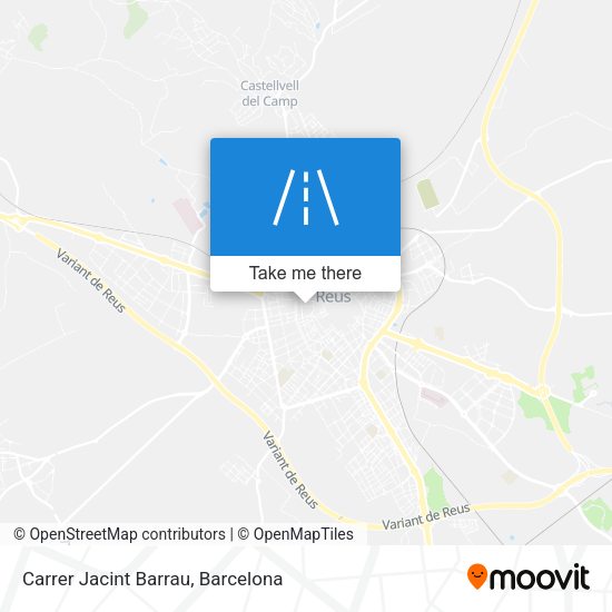 Carrer Jacint Barrau map