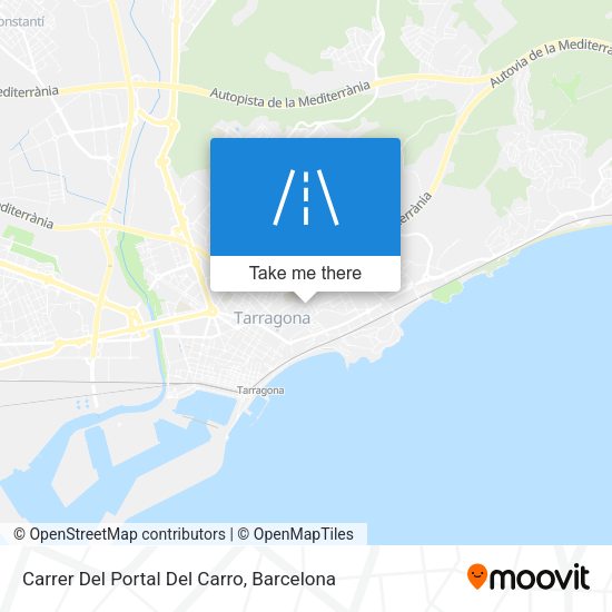 Carrer Del Portal Del Carro map