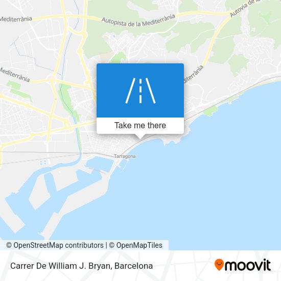 Carrer De William J. Bryan map